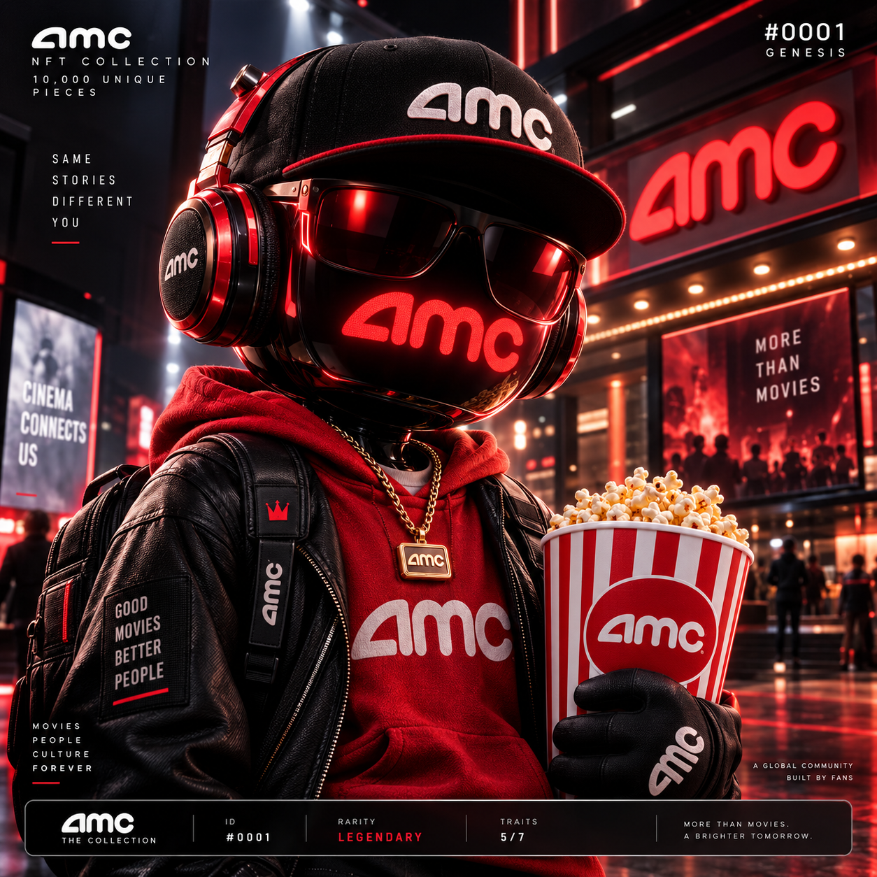 AMC GUY cinematic collectible concept